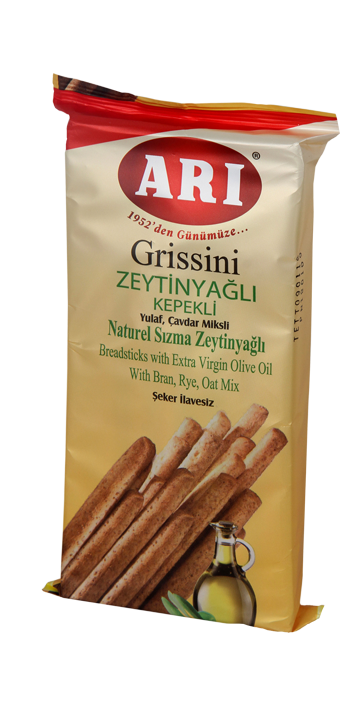 Zeytinyağlı Grissini Kepekli 100gr